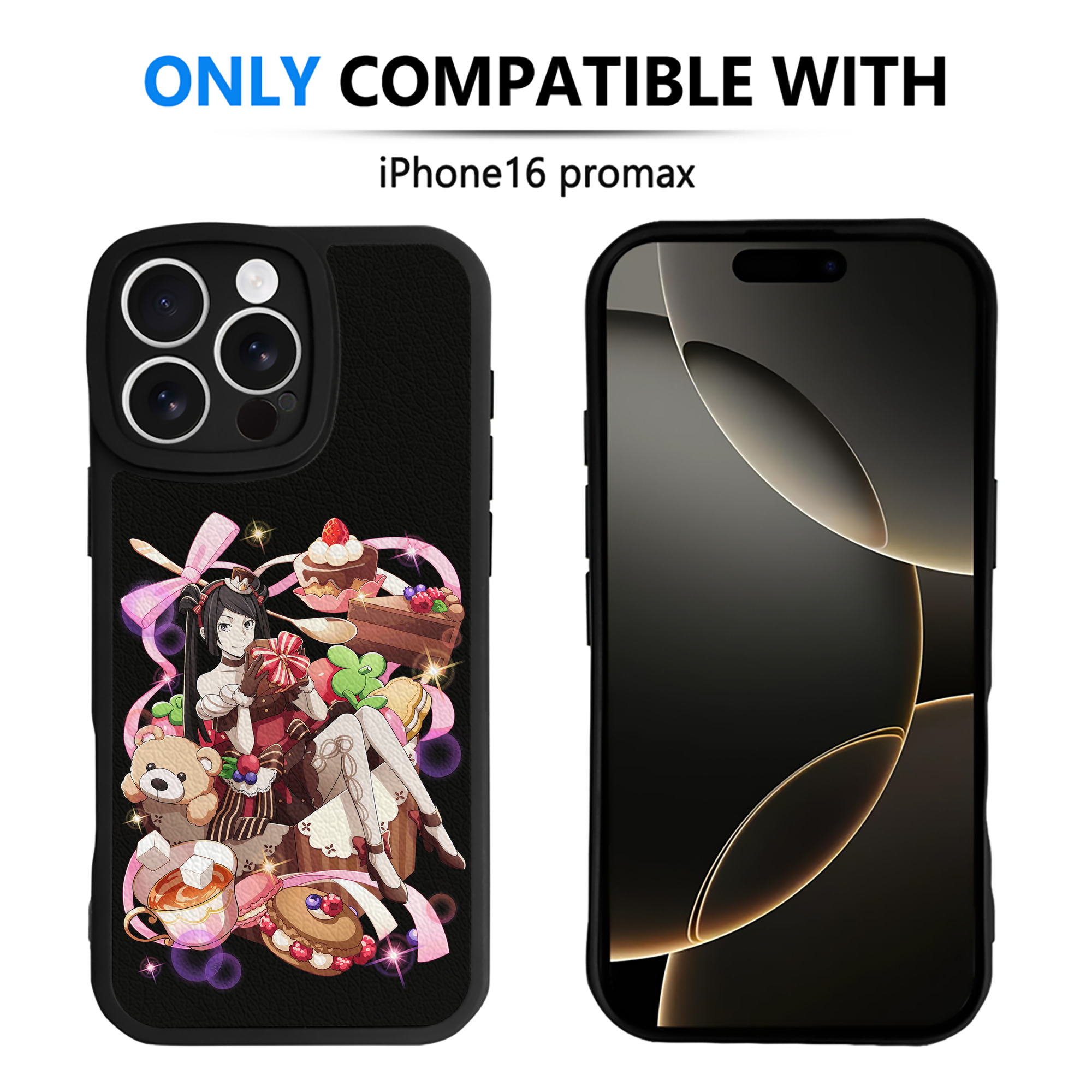 （画像用） 文豪ストレイドッグス Bungo Stray Dogs 【iPhone 16シリーズ対応】シリコンスマホケース（レザー調） 材質：シリコン